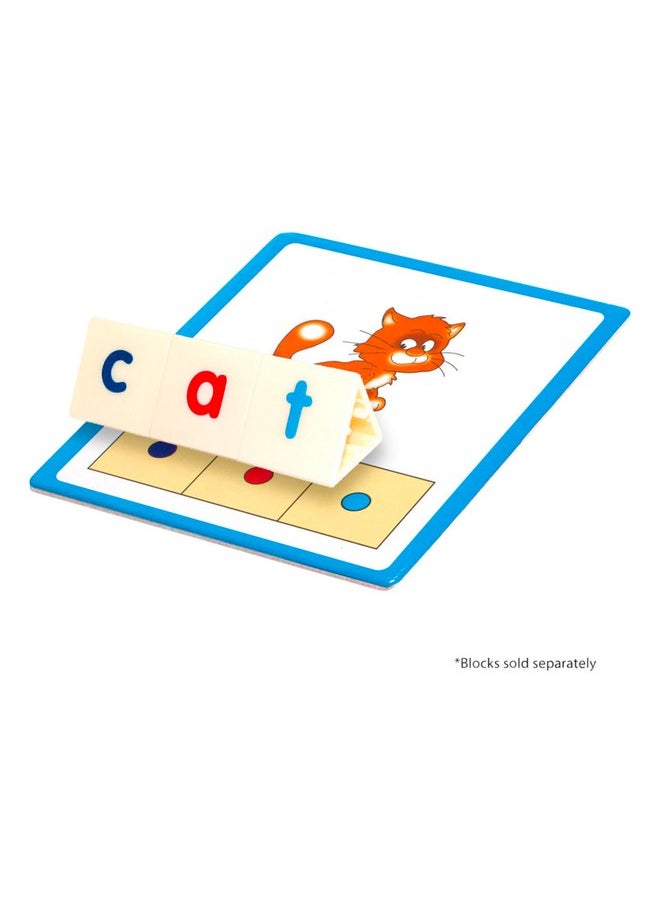 Junior Learning : Cvc Word Builders, 48 Cvc Activity Cards, Phonemic Awareness, Helps Children To Recognize And Understand Basic Sounds In Words, Self Checking Feature, For Ages 4 And Up  - Image 5