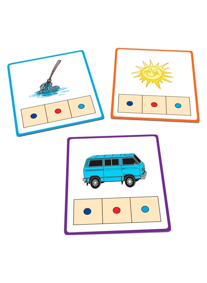 Junior Learning : Cvc Word Builders, 48 Cvc Activity Cards, Phonemic Awareness, Helps Children To Recognize And Understand Basic Sounds In Words, Self Checking Feature, For Ages 4 And Up  - Image 4