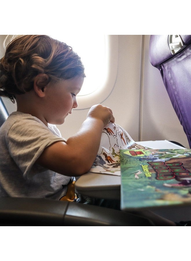 فايفور جير كتاب ملصقات منتفخ قابل لإعادة الاستخدام للأطفال الصغار من سن 1 إلى 3 سنوات، أساسيات الأنشطة الحرفية للأطفال من سن 2 إلى 4 سنوات، أكثر من 80 ملصقًا ولعبة لإبقاء الطفل مشغولاً وهادئًا في الطائرة والسيارة والمطعم - يجب أن يكون لديك رحلة برية - Image 4