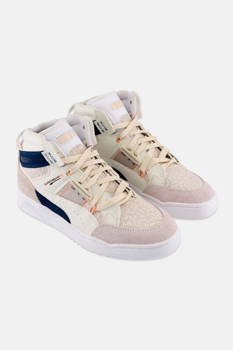PUMA Kids Boy Slipstream Mutation Lace Up Outdoors Shoes, White Combo  - Image 1