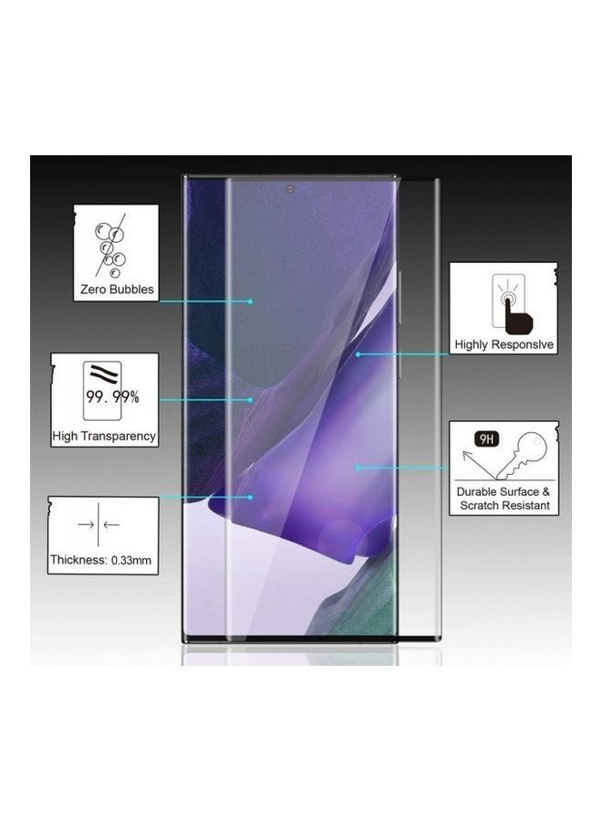 3D Screen Protector For Samsung Galaxy Note 20 Ultra clear - Image 2