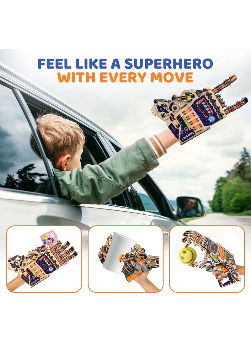 Smartivity Robotic Mechanical Hand Toy for Kids 8-10-12-14 Years Old | Parents Choice Award Winner I Birthday Gifts for Smart Kids | Superhero Toy for Boys & Girls 8,9,10,11,12,13,14 - Image 5