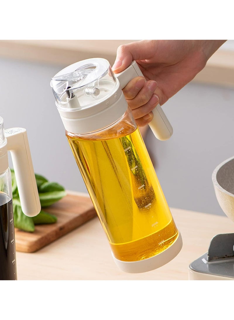Oasisgalore 700ml Glass Olive Oil Dispenser Bottle with Automatic Cap, Seasoning Cruet for Cooking and Grilling  - Image 5