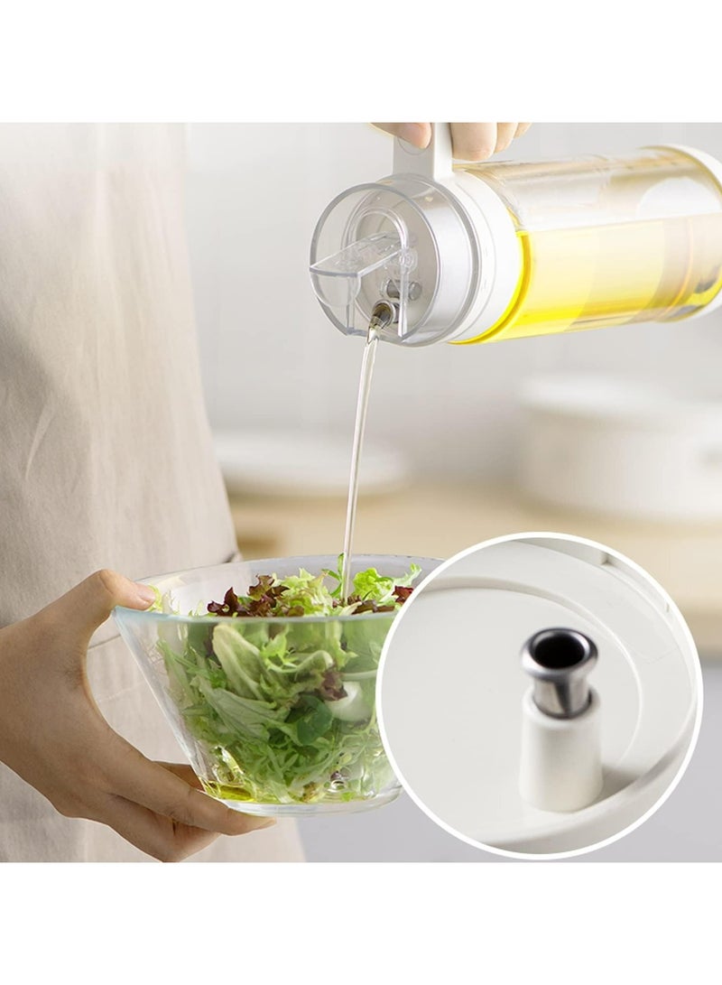 Oasisgalore 700ml Glass Olive Oil Dispenser Bottle with Automatic Cap, Seasoning Cruet for Cooking and Grilling  - Image 3