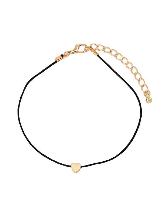 yongsheng Multi-Layered Anklet, Layered Crystal Anklets Bracelet Set Beach Foot Chain Jewelry for Women Multilayer Anklets  - Image 5