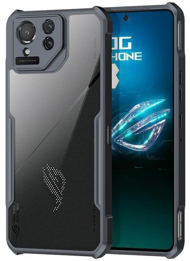 General Compatible with Asus ROG Phone 8 Pro Case Transparent Phone Cover Shockproof Bumper For ROG 8 Pro Protective Cases  - Image 1