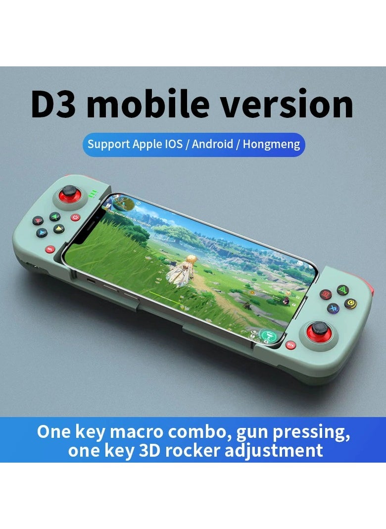 ماركة غير محددة D3 Stretch Gamepad Mobile Wireless Gamepad Bluetooth 5.0 Android Phone Ios Direct Connection Mfi Gamepad  - Image 1
