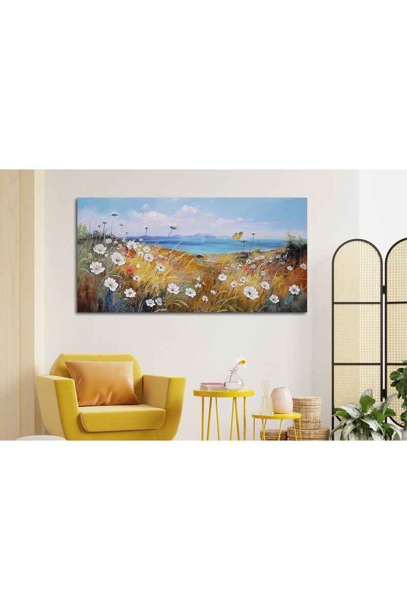 EMODA Vintage-Style Minimalist Canvas Artwork 60x120 cm – Personalized Wrap Framed Decor - Image 5