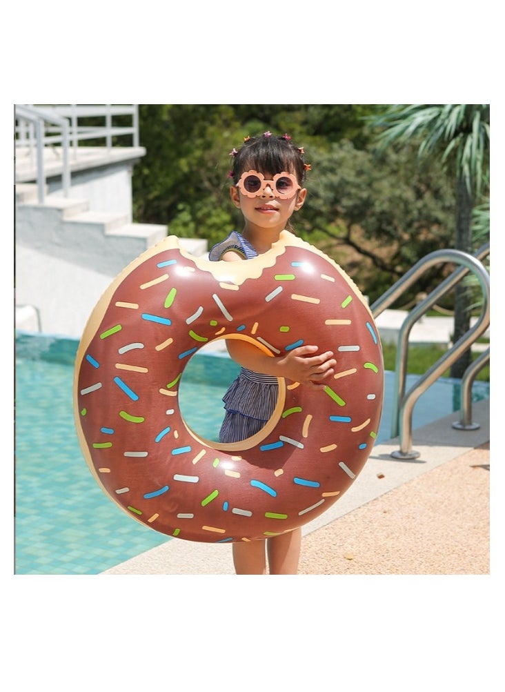 OASIS-TH Inflatable Donut Shaped Pool Ring Size 80CM  - Image 1