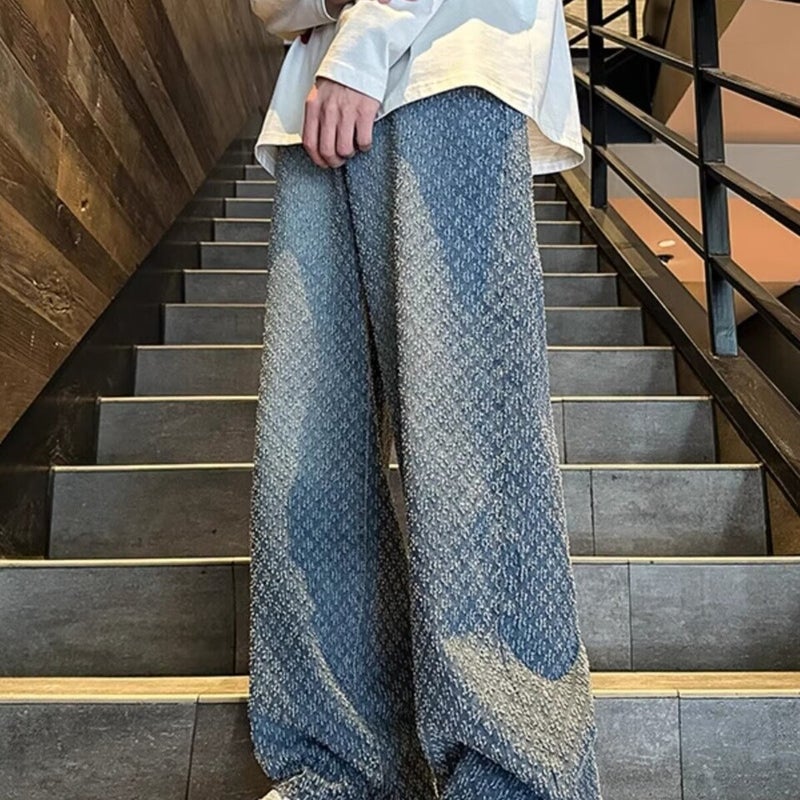 Unisex Casual Daily Denim Jeans - Image 2