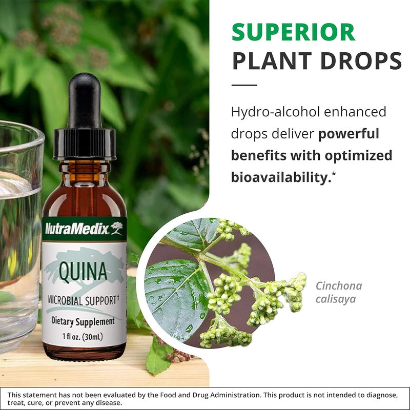 NutraMedix Quina Herbal Extract  Daily Immune Support Supplement  Liquid Herbal Supplements for Health  Immunity  Calisaya Tree Bark Sourced in Peru 1oz  30ml - Image 5