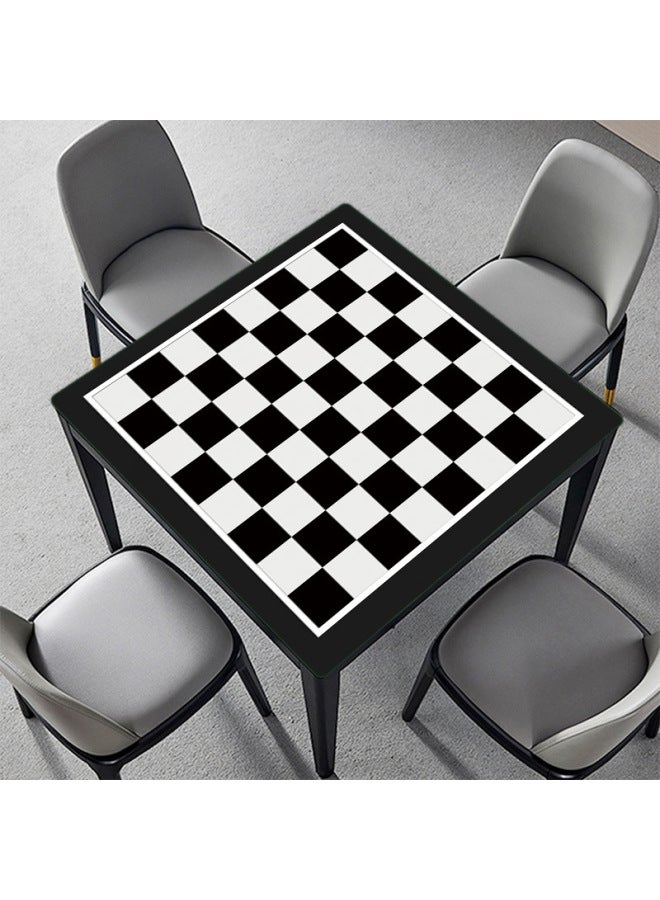 Chess And Cards Egg Pad Special Non-slip Mute Absorbent Diatom Mud Table Pad Wear-resistant Dirty-resistant Thickened Game Pad For Playing Cards-Color:80*80cm-Pattern:Chess Mat  - Image 3