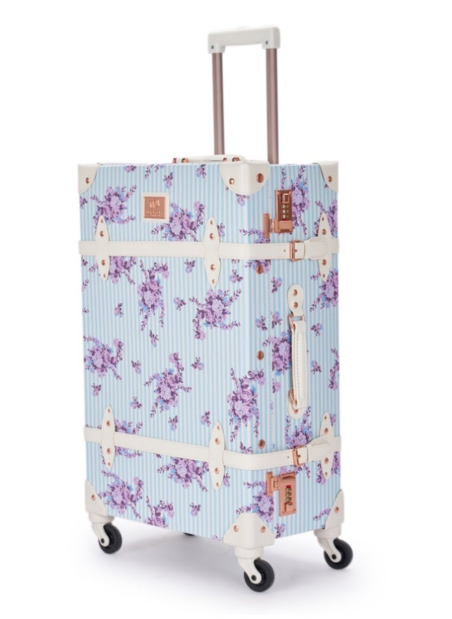 LIMRA Travel Bags Classic Leather Luggage 4 Pcs Set 28''-24''-20'''-13'''Inches  - Image 3