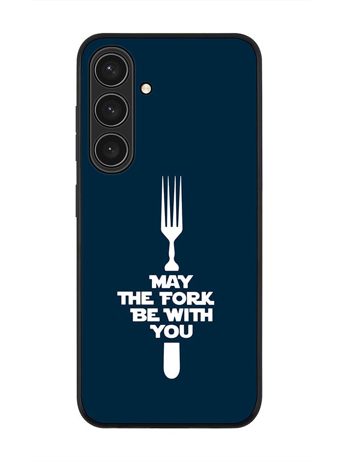 Stylizedd For Samsung Galaxy S25+ / S25 Plus 5G Case,Slim fit Camera Protection, Shockproof Thin Phone cover  - May the Fork - Image 1