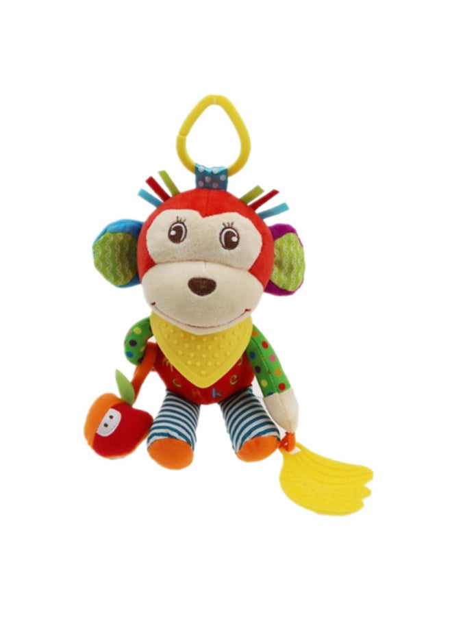 # Baby Stroller Pendant Bed Hanging Wind Bell Doll Car Car Seat Comfort Baby Car Play-Color:Red Monkey Teether Neck Rattle Hanging  - Image 1