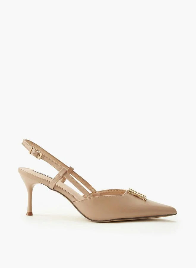 Elle BEIGE Women Stiletto Heel Shoes for Women | Best Price UAE