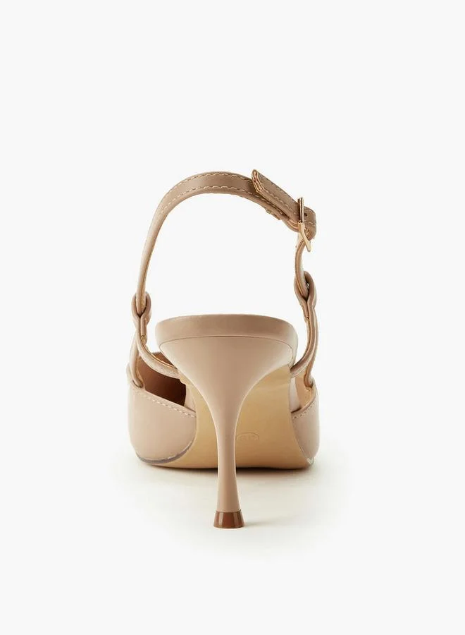 Elle BEIGE Women Stiletto Heel Shoes for Women | Best Price UAE