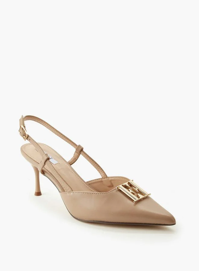 Elle BEIGE Women Stiletto Heel Shoes for Women | Best Price UAE