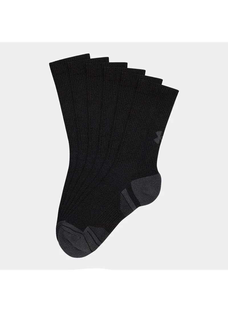 UNDER ARMOUR Kids' UA Performance Tech Crew Socks (3 Pack)