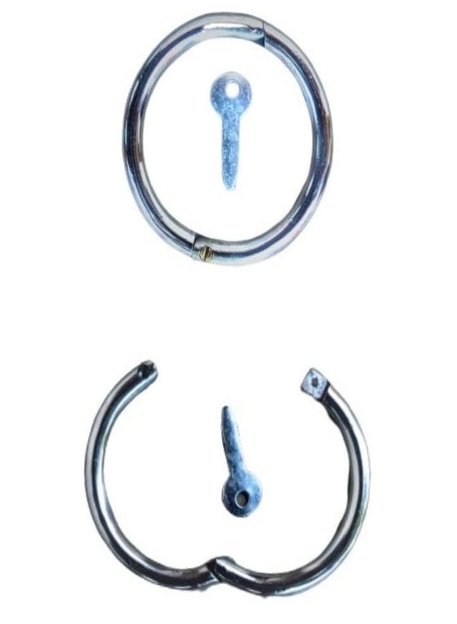 Kshama Stainless Steel Bull Nose Ring with Screw Key | Rustproof Cattle Nose Ring for Cow, Buffalo, Bull Veterinary Instruments Farm Use (1 Piece) - Image 4