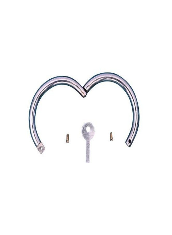 Kshama Stainless Steel Bull Nose Ring with Screw Key | Rustproof Cattle Nose Ring for Cow, Buffalo, Bull Veterinary Instruments Farm Use (1 Piece) - Image 3
