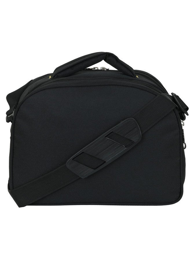 Strong Life Stylish Nylon Small Sling Cross Body Travel Messenger one Side Shoulder Bag for Men and Women (Black) - Image 4