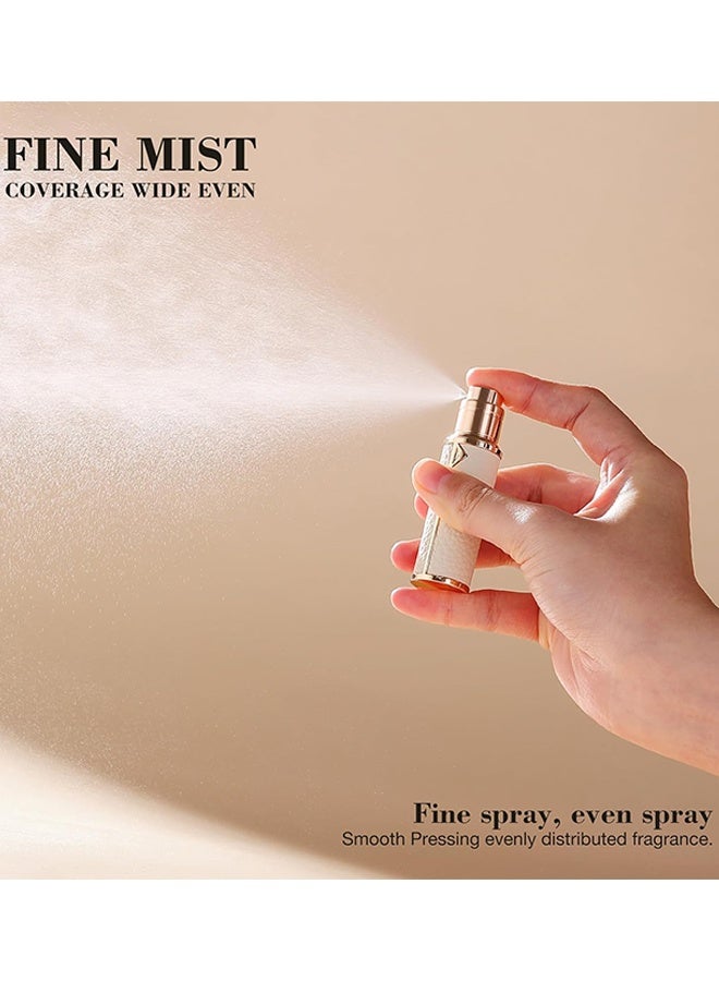 Sweet Life Travel Refillable Perfume Bottle, Leak-proof 5ml Atomizer, Portable Luxurious Pocket Perfume Dispenser Pump Transfer Tool for Women Men Travel Accessories - Image 2