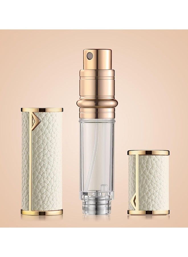 Sweet Life Travel Refillable Perfume Bottle, Leak-proof 5ml Atomizer, Portable Luxurious Pocket Perfume Dispenser Pump Transfer Tool for Women Men Travel Accessories - Image 3