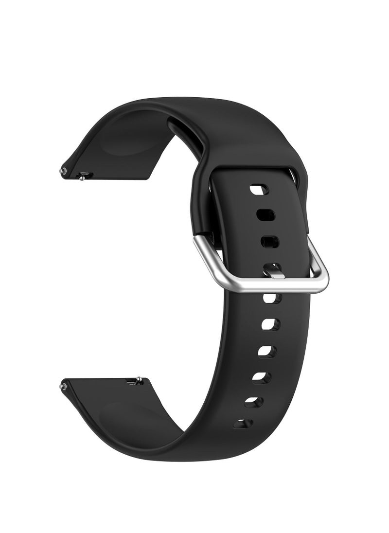 Silicone Strap For Amazfit Bip 5 Replacement Belt Smartwatch TPU Soft 22mm Wristband For Amazfit Bip 5 Strap (L size)
