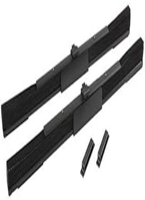 Folding sun shade for side windows - black