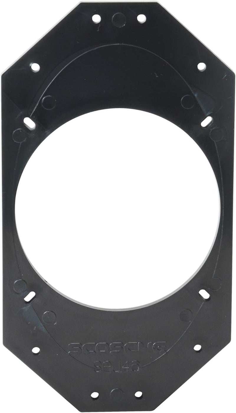 Scosche 1984 to 2006 Jeep Wrangler 4” Speaker Adapters (1 Pair) SAJ46 - Image 2