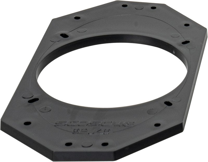 Scosche 1984 to 2006 Jeep Wrangler 4” Speaker Adapters (1 Pair) SAJ46 - Image 3