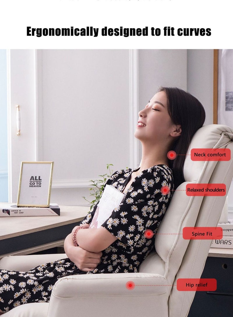 Arabest Computer Chair, Home Swivel Chair, Study Office Sedentary Boss Chair, Reclinable Gaming Sofa Chair  - Image 4