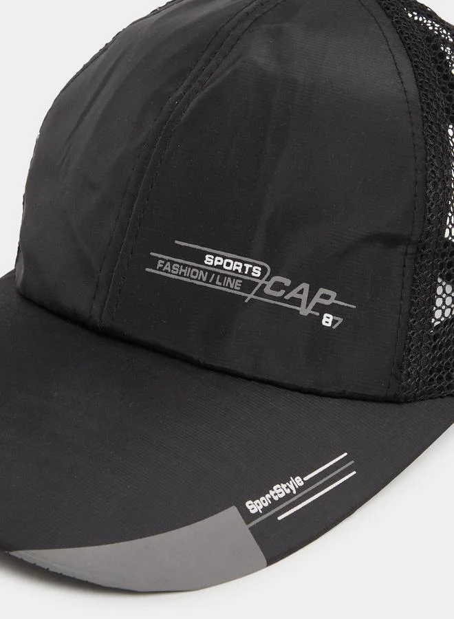 Styli Styli Slogan Print Baseball Cap