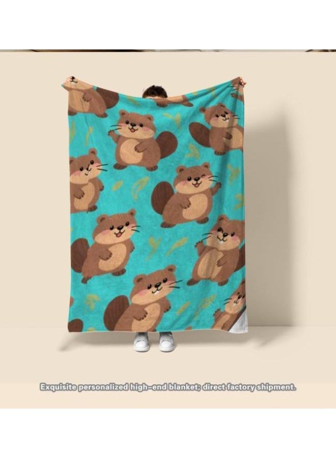 general Children's or student cartoon flannel thin blanket (warm and comfortable, suitable for sleep, games) 100cm*150cm - Image 4