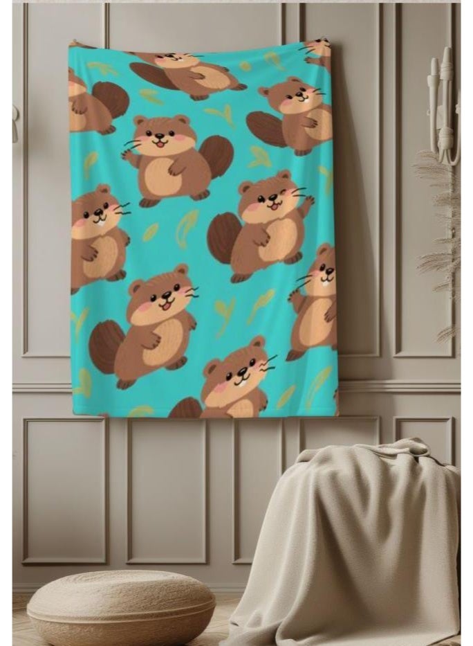 general Children's or student cartoon flannel thin blanket (warm and comfortable, suitable for sleep, games) 100cm*150cm - Image 5