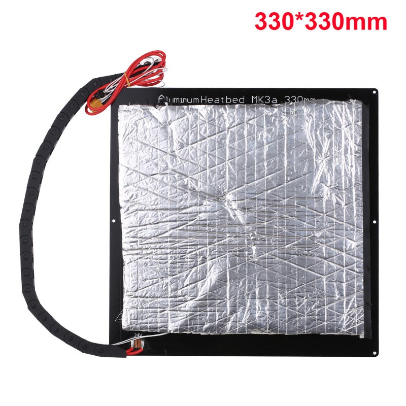 3D Printer Aluminum Hotbed: 330 X 330 X 3mm Quick Installation - Enhanced Temperature Stability Printing Accessory for X5SA/X5SAPRO 3D Printer - Image 2