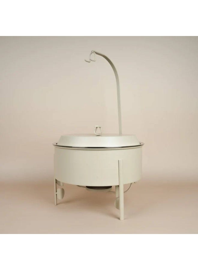 DIVA LADY ✨ Diva Lady Luxury White Food Warmer 4L – The Elegance of Simplicity and Refined Hospitality 🤍🍲 - Image 2
