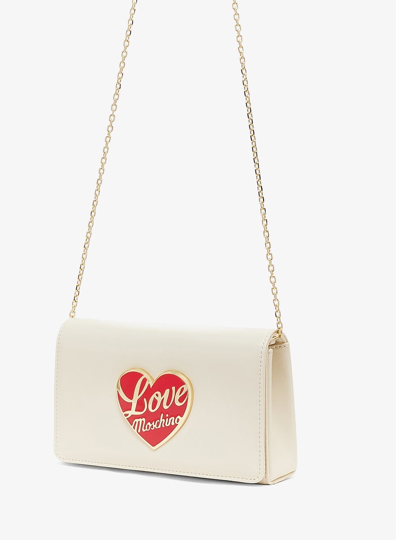 لوف موسكينو حقيبة كروس بودي بسحاب - Image 4