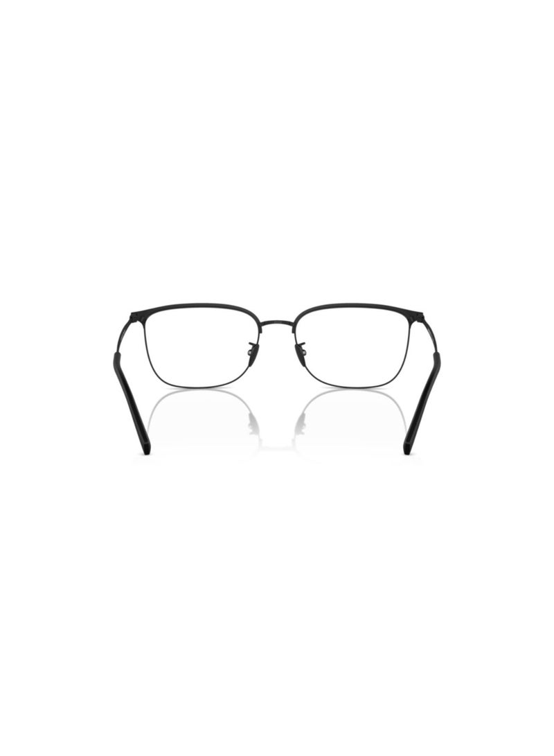 GIORGIO ARMANI Giorgio Armani Man Rectangular  Eyeglasses- Ar 5143 - Lense Size:55Mm - Matte Black - Image 3