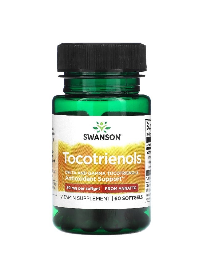 Swanson, Tocotrienols, 50 mg, 60 Softgels