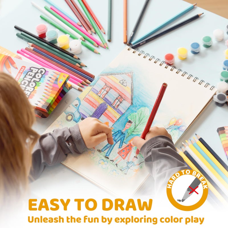 JOYIN 432 Count Colored Pencils Bulk, Colored Pencils for Kids 3+, 12 Colors, 36 Packs, Pre-sharpened Coloring Art Supplies, School Supplies - Image 3