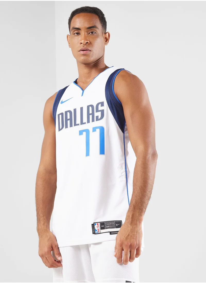Nike Dallas Mavericks Dri-Fit Swimming Jersey