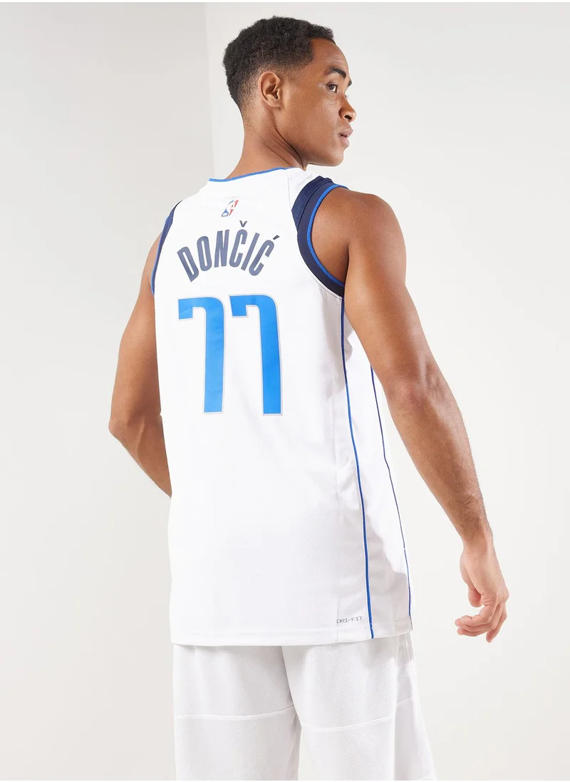 Nike Dallas Mavericks Dri-Fit Swimming Jersey