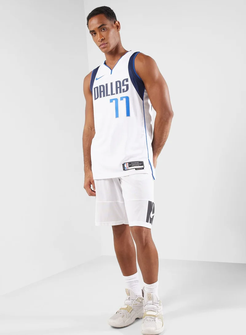 Nike Dallas Mavericks Dri-Fit Swimming Jersey