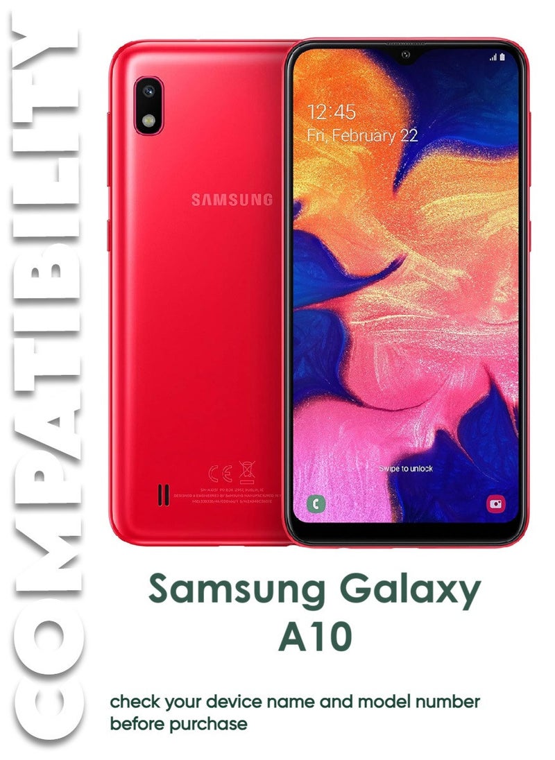 ACLIX 4 Pieces Antistatic ESD Dustproof Premium Quality High Definition Tempered Glass Screen Protector Designed For Samsung Galaxy A10 - Image 3