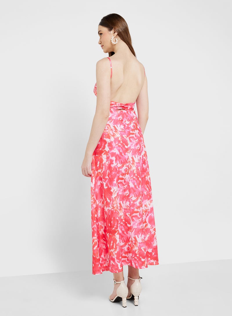 ELLA Floral Print Dress - Image 2