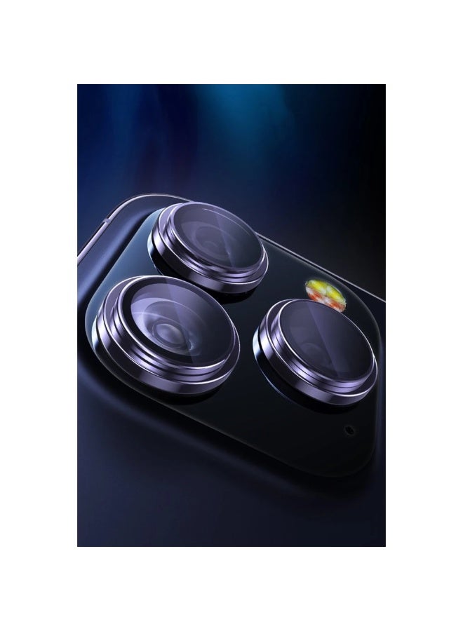 YESIDO iPhone 15/15 PLUS WB27 Metal Camera Lens Protector - Image 2