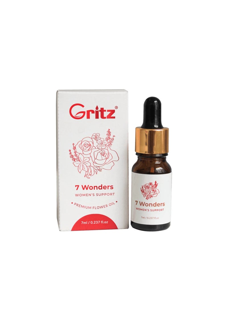 Gritz 7 Wonders Women’s Hormone Balance Essential Oil - 7ml - Image 1