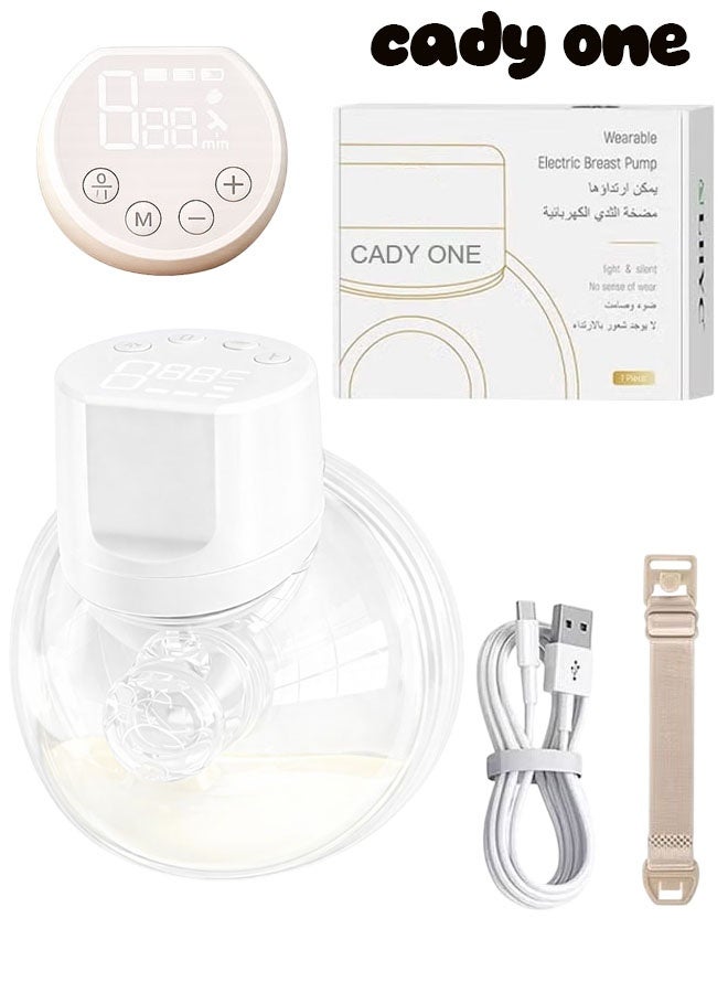 كادي ون المضخة الكهربائية القابلة للارتداء للسيدات بدون استخدام اليدين,مضخة الثدي الكهربائية بدون استخدام اليدين,شفاط حليب شفاطة حليب الثدي الالكترونية,جهاز شفط الحليب الكهربائي - Image 1